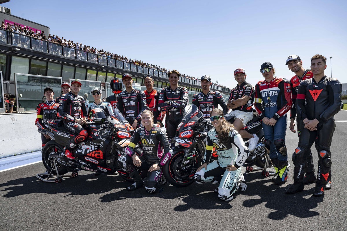 Aprilia All Stars: la carica dei 20mila a Misano